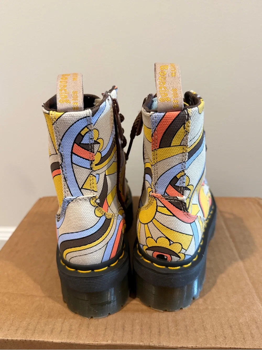 Dr. Martens bold floral
